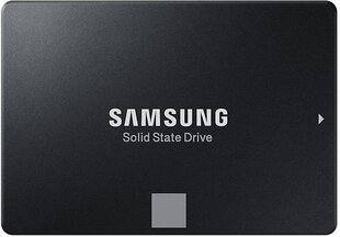 Samsung 860 EVO 1TB SATA3 (MZ-76E1T0B/EU) цена и информация | Внутренние жёсткие диски (HDD, SSD, Hybrid) | hansapost.ee