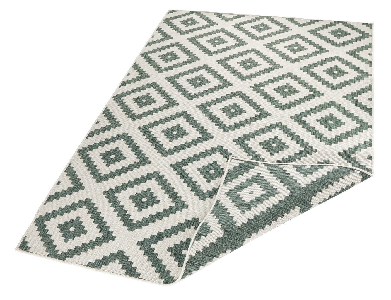 Vaip NORTHRUGS Twin Malta Green Cream, 120x170 cm hind ja info | Vaibad | hansapost.ee