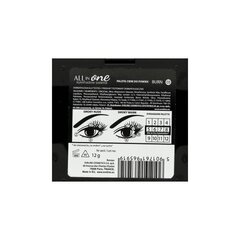 Палитра теней Eveline All In One Eyeshadow 03 Burn, 12 г цена и информация | Тушь, средства для роста ресниц, тени для век, карандаши для глаз | hansapost.ee