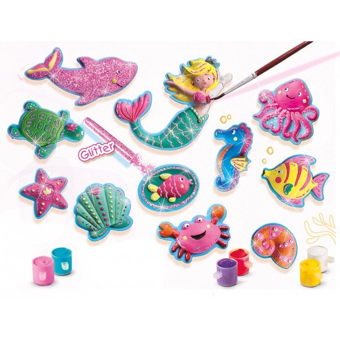 SES Kipsi valamise komplekt Ookeani figuurid hind ja info | Arendavad laste mänguasjad | hansapost.ee