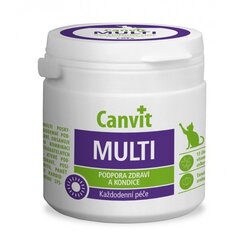 Витамины для кошек CANVIT MULTI N100, 100 г цена и информация | Витамины, добавки и средства от паразитов для кошек | hansapost.ee