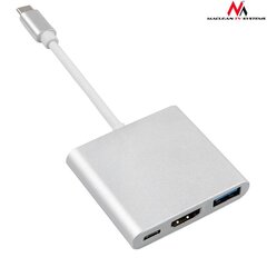 Adapter Maclean MCTV-840, Type-C-HDMI price and information | USB adapterid ja jagajad | hansapost.ee