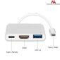 Adapter Maclean MCTV-840, Type-C-HDMI цена и информация | USB adapterid ja jagajad | hansapost.ee