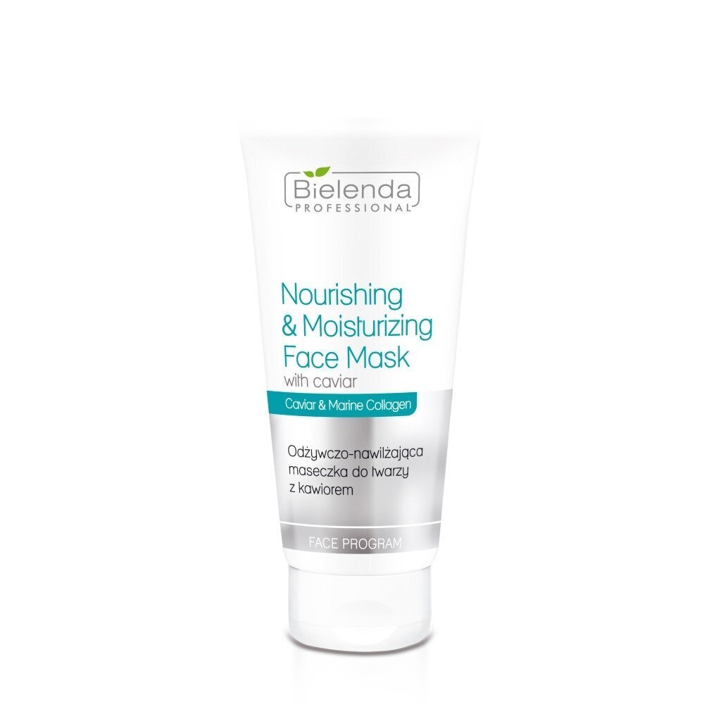 Toitev näomask koos kaaviariga Bielenda Professional Face Program Nourishing & Moisturising 175 ml hind ja info | Näomaskid ja silmamaskid | hansapost.ee