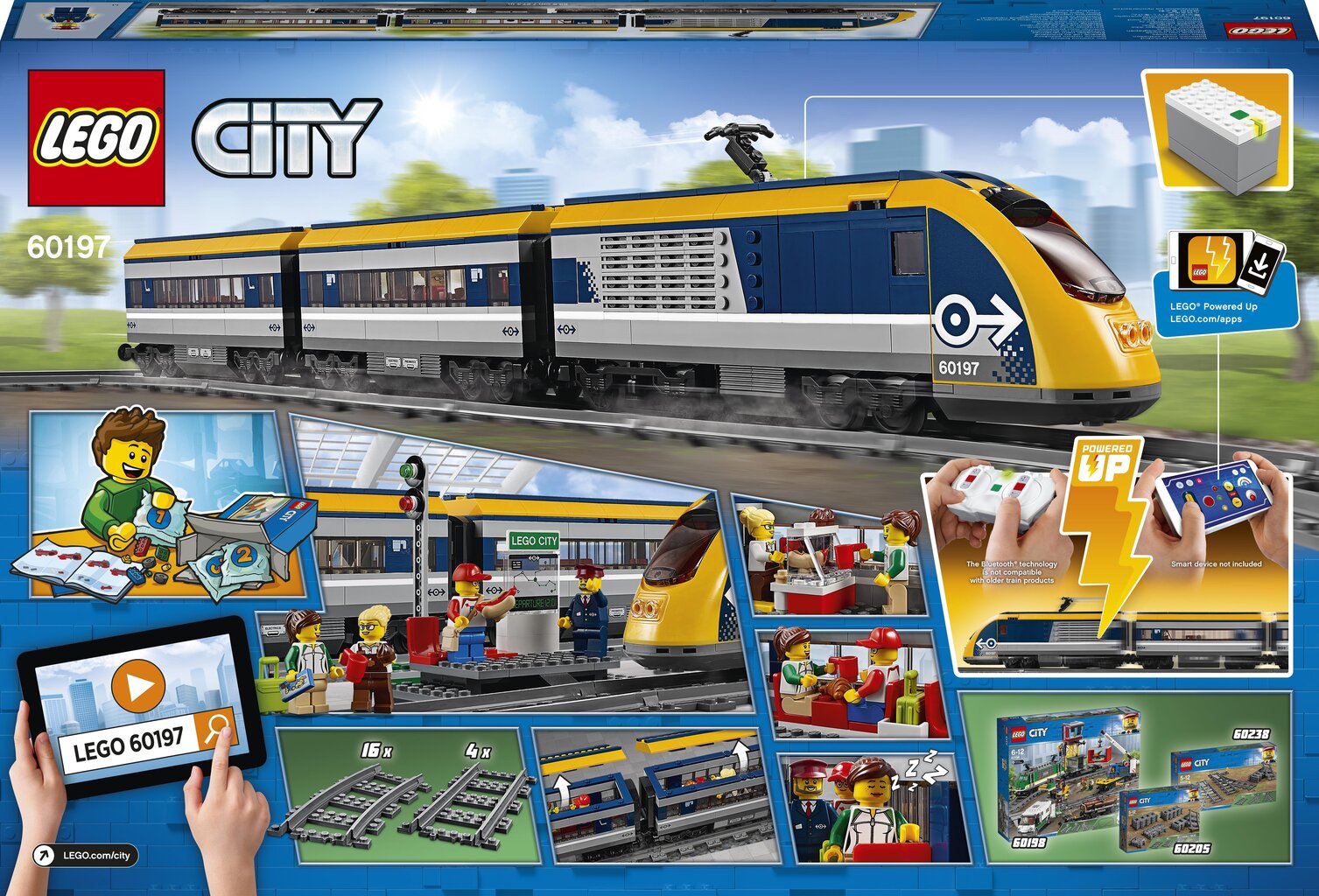 60197 LEGO® City Reisirong цена и информация | Klotsid ja konstruktorid | hansapost.ee