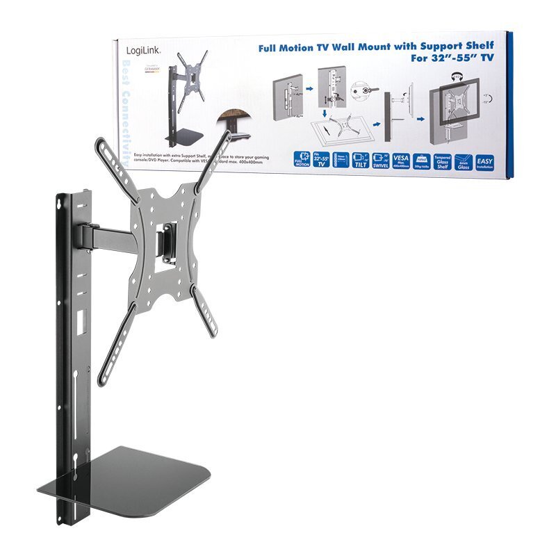 Logilink BP0048 hind ja info | Teleri seinakinnitused ja hoidjad | hansapost.ee