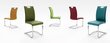 4 tooli komplekt Koeln, punane цена и информация | Köögitoolid, söögitoolid | hansapost.ee