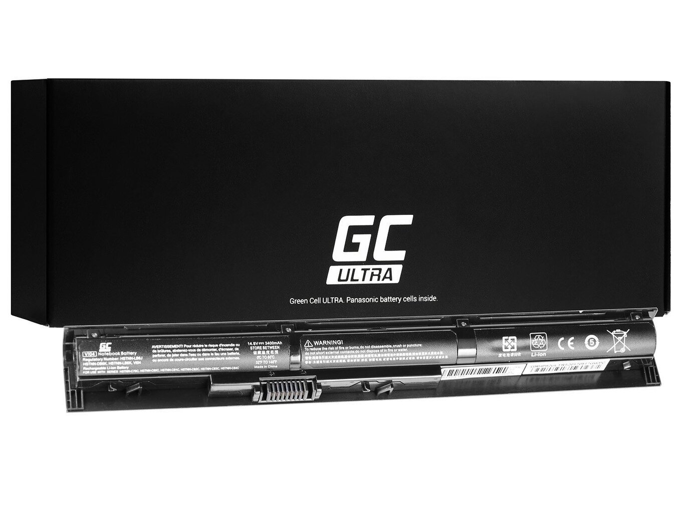 Green Cell Ultra Laptop Battery for HP ProBook 440 445 450 455 G2, HP Pavilion 14-V 15-P 17-F, HP Envy 15-K 17-K цена и информация | Sülearvuti akud | hansapost.ee