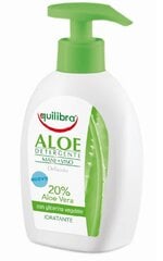 Näo- ja kätepuhastusvahend aaloeekstraktiga Equilibra Aloe Detergente Mani Viso 300 ml hind ja info | Equilibra Näohooldus | hansapost.ee