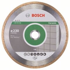 Алмазный диск Bosch Standard for Ceramic 230x25,4x1,6 мм цена и информация | Механические инструменты | hansapost.ee