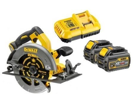 Ketassaag Dewalt DCS576T2 54V XR Flexvolt 190 mm (2 x 6,0 Ah akud) hind ja info | Elektrilised saed, ketassaed ja tarvikud | hansapost.ee