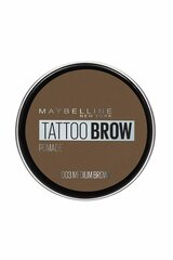 Kulmuvärv Maybelline New York Tattoo Brow 2 g, 03 Medium Brown hind ja info | Maybelline New York Dekoratiivkosmeetika | hansapost.ee