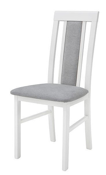 2 tooli komplekt Belia, valge/hall цена и информация | Köögitoolid, söögitoolid | hansapost.ee