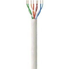 Сетевой кабель Techly Cat6 UTP, 305м, серый, SOHO CCA цена и информация | Кабели и провода | hansapost.ee