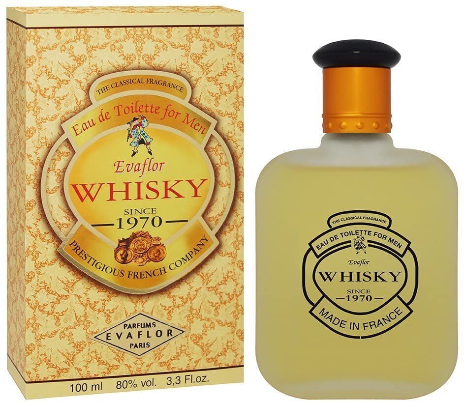 Tualettvesi Evaflor Whisky For Men EDT, meestele 100 ml hind ja info | Parfüümid meestele | hansapost.ee