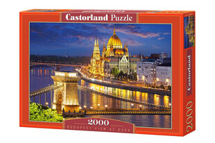Castorland пазл Budapest view at dusk, 2000 элементов цена и информация | Пазлы | hansapost.ee