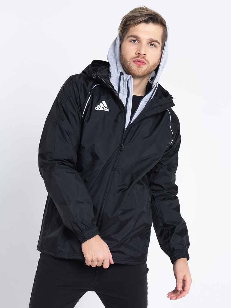 Meeste sportlik jope Adidas Core 18 RN M CE9048, must hind ja info | Joped meestele | hansapost.ee