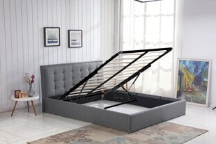 Кровать Halmar Padva, 160х200 см, серая kaina ir informacija | Кровати | hansapost.ee