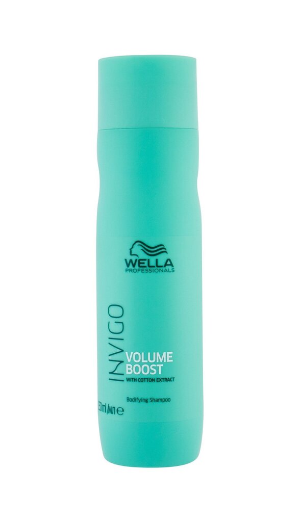 Kohevust andev šampoon Wella Professionals Invigo Volume Boost 250 ml цена и информация | Šampoonid | hansapost.ee