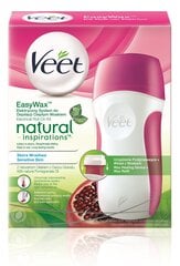 Электрический набор для депиляции теплым воском Veet Easy Wax Natural Inspirations цена и информация | Эпиляторы | hansapost.ee