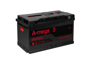 Aku A-Mega Standard 80Ah 760 A EN LOW 12V hind ja info | Autoakud | hansapost.ee