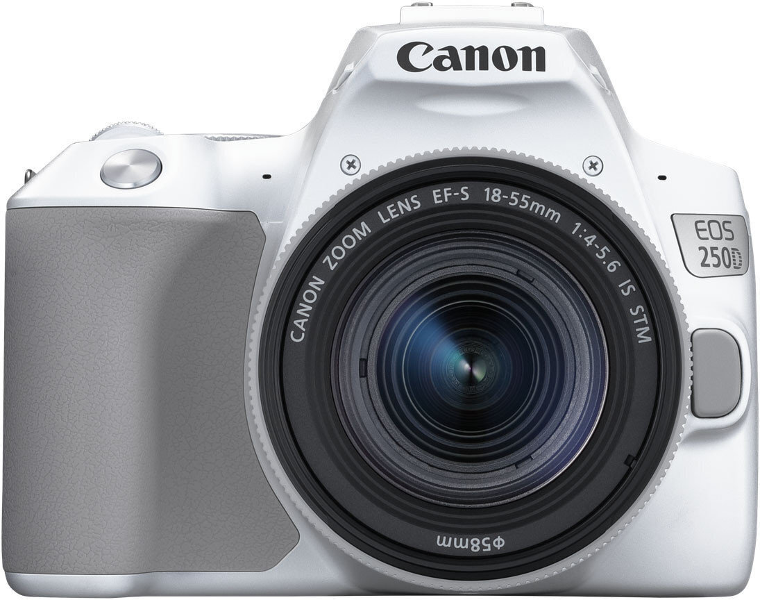 Canon EOS 250D + 18-55mm IS STM Kit, valge цена и информация | Fotoaparaadid | hansapost.ee