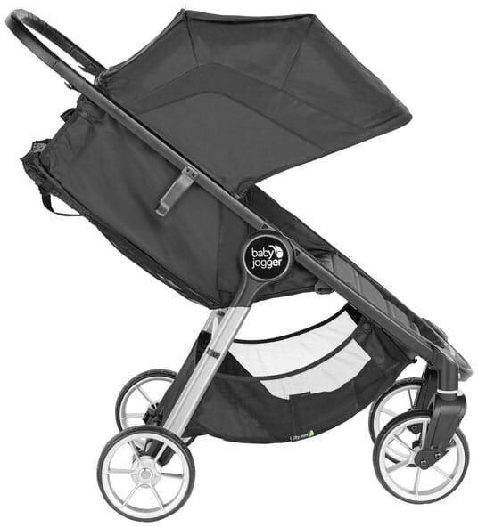 Sportlik jalutuskäru Baby Jogger City mini® 2 4-W, Jet цена и информация | Vankrid, jalutuskärud | hansapost.ee