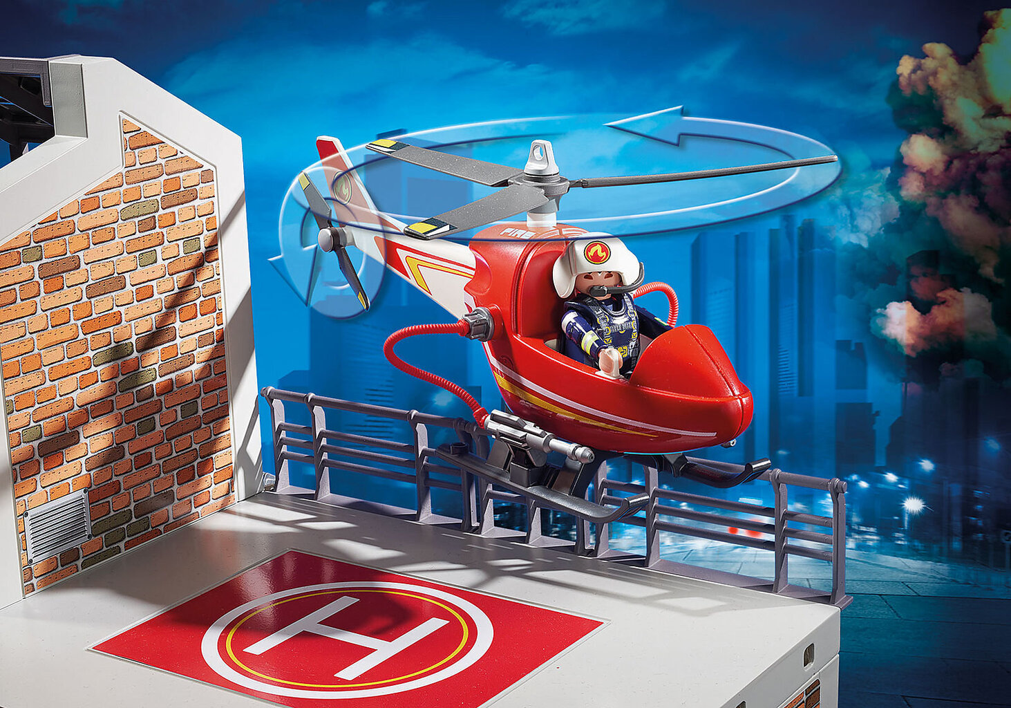 Konstruktor 9462 PLAYMOBIL® City Action, Tuletõrjedepoo hind ja info | Klotsid ja konstruktorid | hansapost.ee