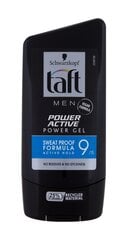 Schwarzkopf Taft Power Active гель для волос для мужчин 150 мл цена и информация | Средства для укладки | hansapost.ee