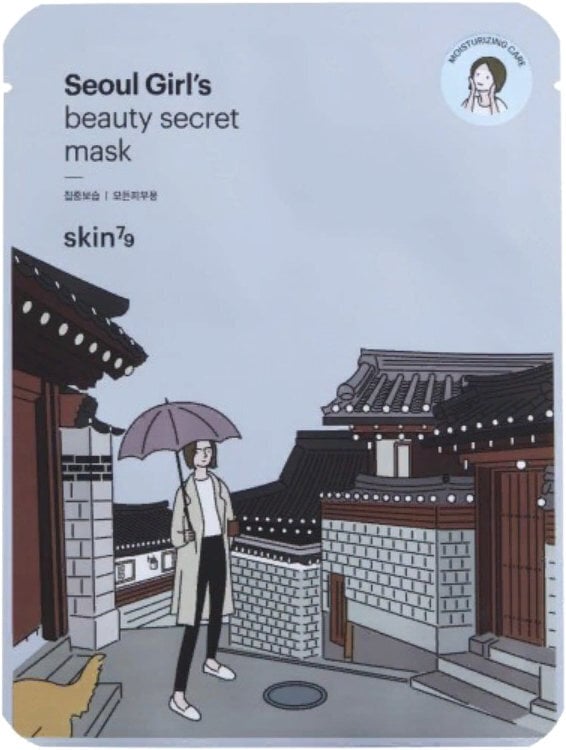 Niisutav kangasmask Skin79 Seoul Girl's 20 g цена и информация | Näomaskid ja silmamaskid | hansapost.ee