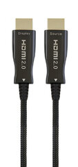 Kaabel Gembird Active Optical (AOC) High speed HDMI cable with Ethernet, premium, 20m hind ja info | Juhtmed ja kaablid | hansapost.ee