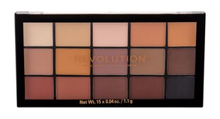 Lauvärvipalett Makeup Revolution Re-Loaded 16.5 g, Basic Mattes hind ja info | Makeup Revolution Dekoratiivkosmeetika | hansapost.ee