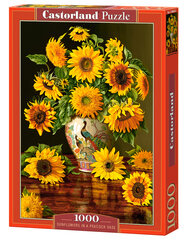 Pusle Castorland Puzzle Sunflowers in a Peacock Vase, 1000-osaline price and information | Pusled lastele ja täiskasvanutele | hansapost.ee