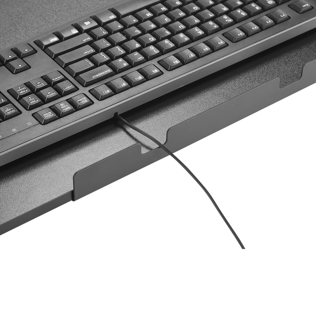 Reguleeritav klaviatuurihoidja Maclean hind ja info | Arvutilauad, kirjutuslauad | hansapost.ee