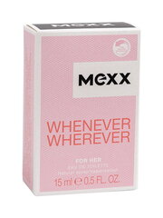 Mexx Whenever Wherever EDT naistele 15 ml hind ja info | Mexx Parfüümid, lõhnad ja kosmeetika | hansapost.ee