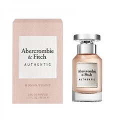 Naiste lõhnavesi Abercrombie & Fitch Authentic Woman EDP, 50 ml hind ja info | Abercrombie & Fitch Parfüümid, lõhnad ja kosmeetika | hansapost.ee