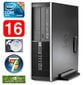 HP 8100 Elite SFF i5-650 16GB 1TB GT1030 2GB DVD WIN7Pro цена и информация | Lauaarvutid | hansapost.ee