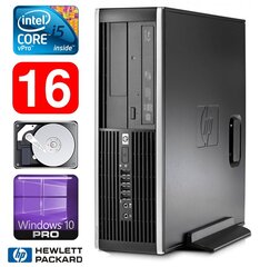 HP 8100 Elite SFF i5-650 16GB 250GB DVD WIN10Pro hind ja info | Lauaarvutid | hansapost.ee