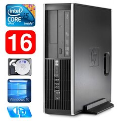 HP 8100 Elite SFF i5-650 16GB 2TB DVD WIN10 цена и информация | Стационарные компьютеры | hansapost.ee