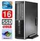 HP 8100 Elite SFF i5-650 16GB 480SSD DVD WIN7Pro цена и информация | Lauaarvutid | hansapost.ee