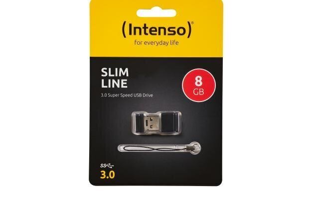 Intenso Slim Line, 128GB, USB 3.0 hind ja info | Mälupulgad | hansapost.ee