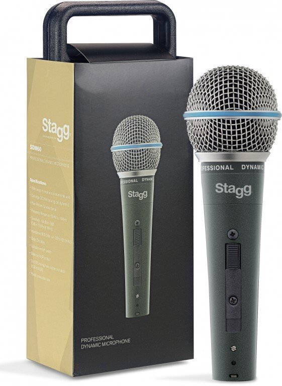 Juhtmega mikrofon Stagg SDM60 цена и информация | Mikrofonid | hansapost.ee