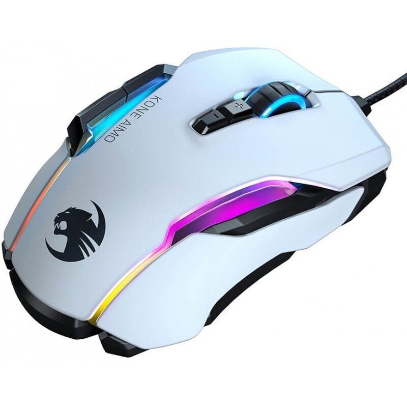 Roccat Kone AIMO Remastered, valge hind ja info | Arvutihiired | hansapost.ee