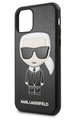 Karl Lagerfeld, sobib iPhone 11, must hind ja info | Telefonide kaitsekaaned ja -ümbrised | hansapost.ee