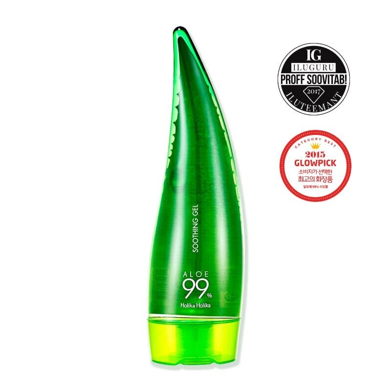 Niisutav näogeel aaloega Holika Holika 250 ml цена и информация | Näokreemid | hansapost.ee