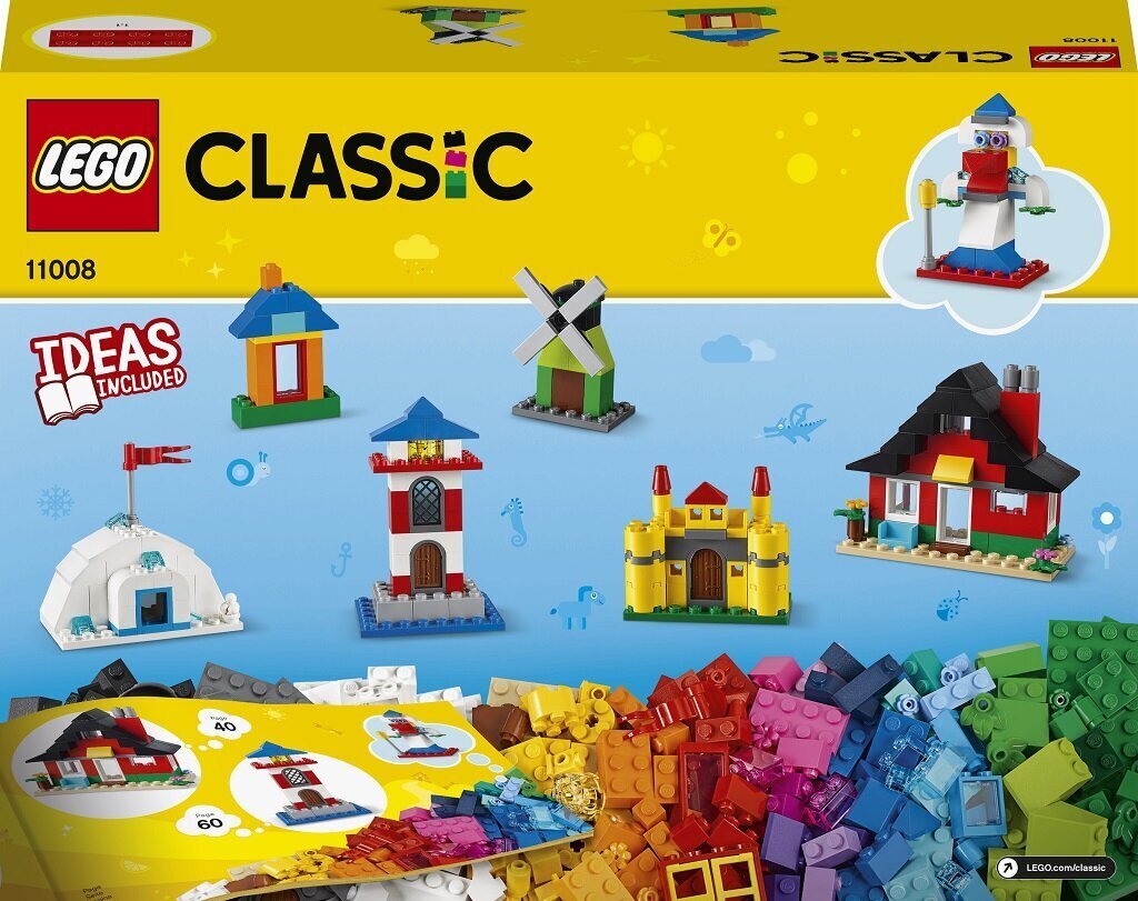 11008 LEGO® Classic Klotsid ja majakesed hind ja info | Klotsid ja konstruktorid | hansapost.ee