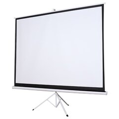 Projektori ekraan alusega Šilelis ET-1, diagonaal 255cm, 1:1 hind ja info | Projektori ekraanid | hansapost.ee