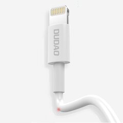 Кабель для зарядки данных Dudao USB/Lightning 3А 1 м, белый (L1L) цена и информация | Borofone 43757-uniw | hansapost.ee