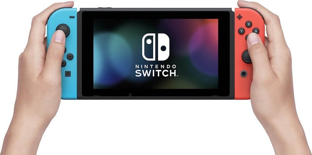 Mängukonsool Nintendo Switch V2 32GB, sinine/punane + Joy-Con juhtpuldid hind ja info | Mängukonsoolid | hansapost.ee