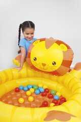 Надувной бассейн Bestway Cuddly Cub Ball Pit, 111x98x61 см, с шариками цена и информация | Бассейны | hansapost.ee